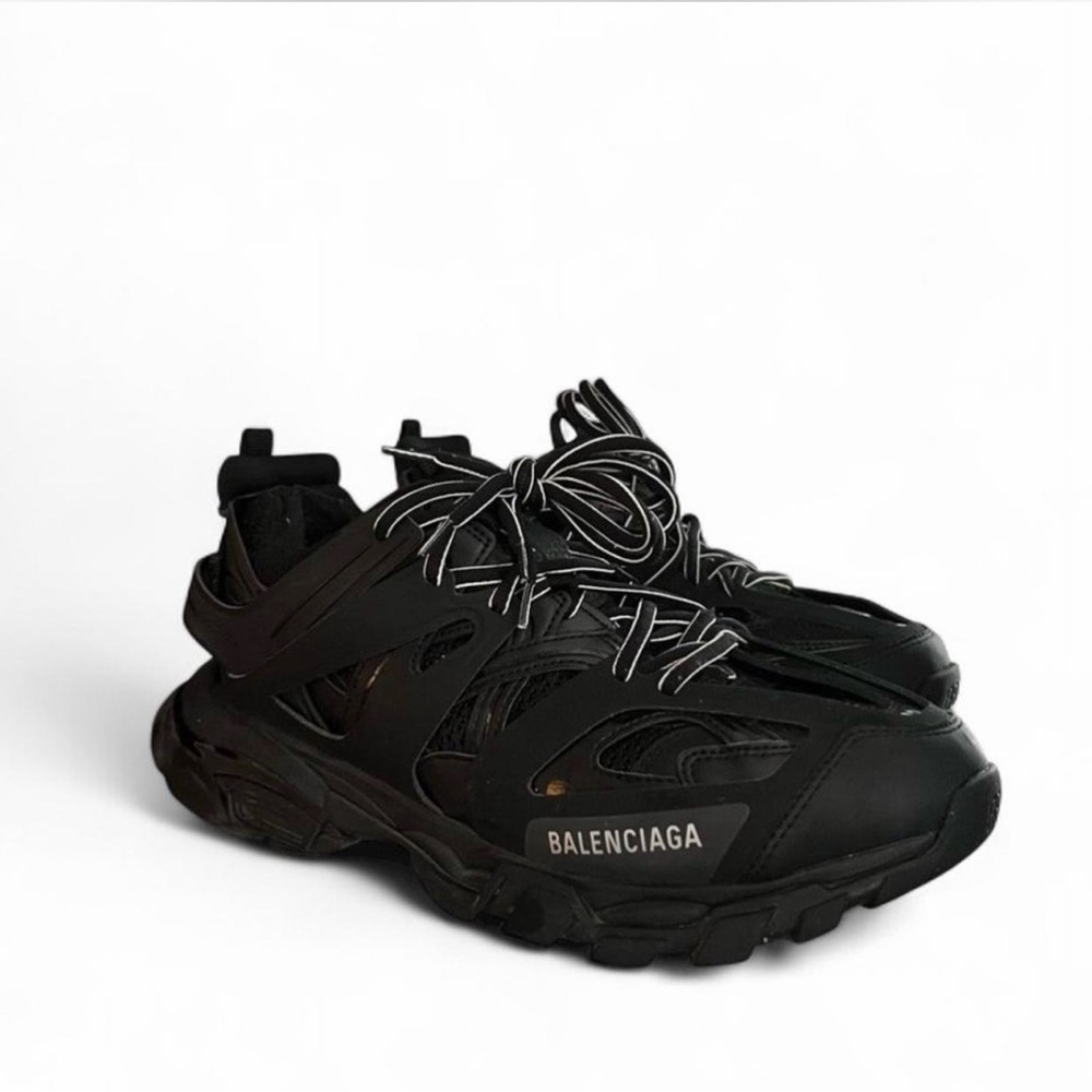 Balenciaga Men's Black Track Sneakers - Picture 2 of 5